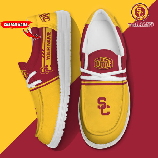 Tubopro USC Trojans Personalized Hey Dude Shoes For Men And Women