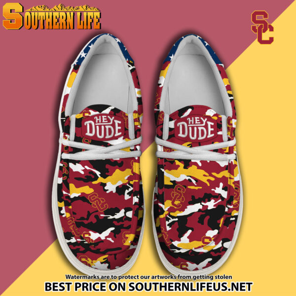 Tubopro USC Trojans Personalized Hey Dude Shoes For Men And Women