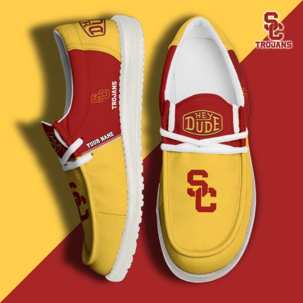 Tubopro USC Trojans Personalized Hey Dude Shoes For Men And Women - Image 2