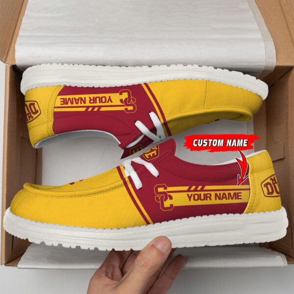 Tubopro USC Trojans Personalized Hey Dude Shoes For Men And Women - Image 2
