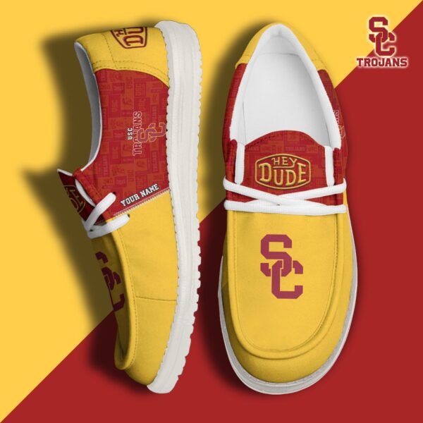 Tubopro USC Trojans Personalized Hey Dude Shoes For Men And Women