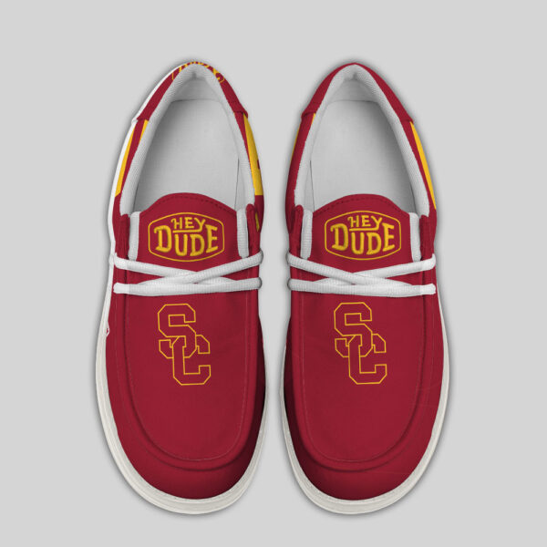 Tubopro USC Trojans Personalized Hey Dude Shoes For Men And Women - Image 4