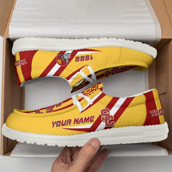 Tubopro USC Trojans Personalized Hey Dude Shoes For Men And Women - Image 2