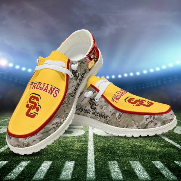 Tubopro USC Trojans Personalized Hey Dude Shoes For Men And Women