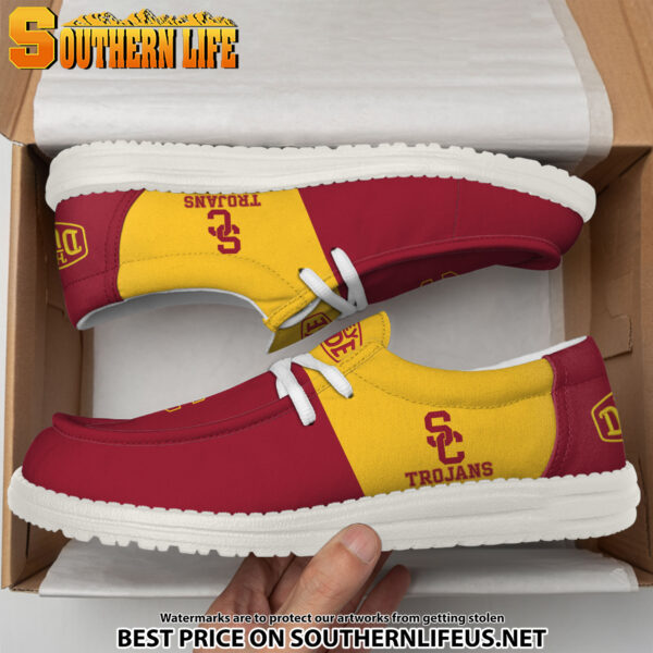 Tubopro USC Trojans Personalized Hey Dude Shoes For Men And Women - Image 3