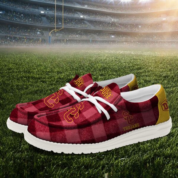 Tubopro USC Trojans Personalized Hey Dude Shoes For Men And Women - Image 3