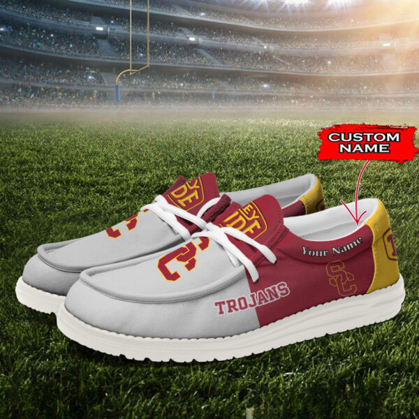 Tubopro USC Trojans Personalized Hey Dude Shoes For Men And Women - Image 2