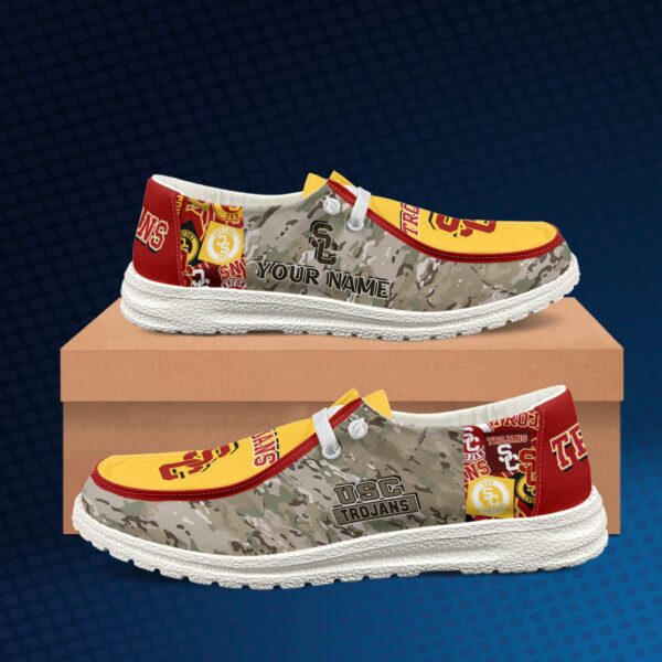Tubopro USC Trojans Personalized Hey Dude Shoes For Men And Women - Image 2