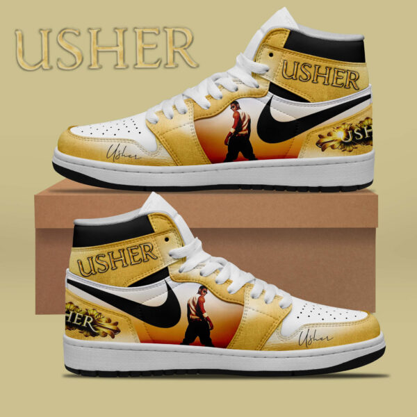 Tubopro Usher AJ1 High Sneakers Shoes For Men And Women