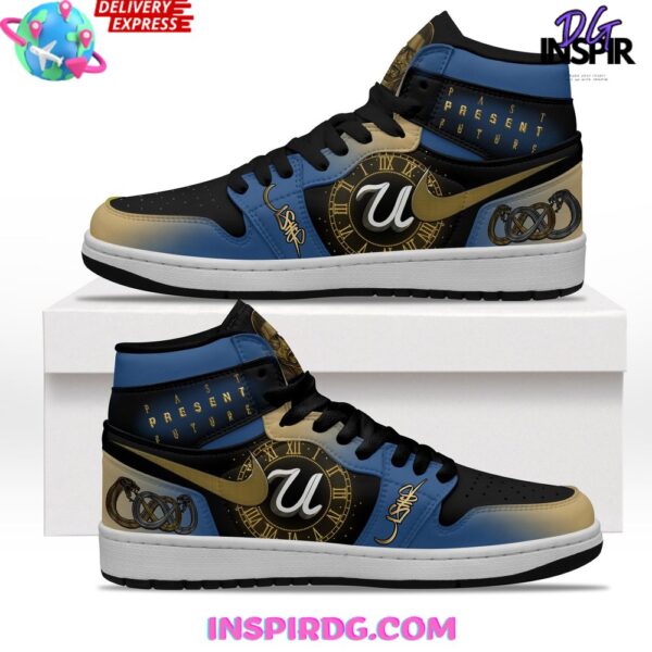 Tubopro Usher AJ1 High Sneakers Shoes For Men And Women - Image 2