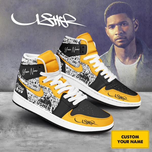 Tubopro Usher AJ1 High Sneakers Shoes For Men And Women