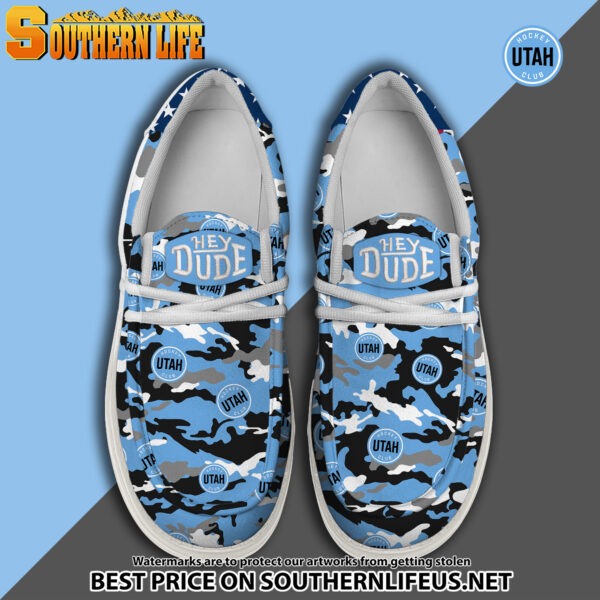 Tubopro Utah Hockey Club Personalized Hey Dude Shoes For Men And Women