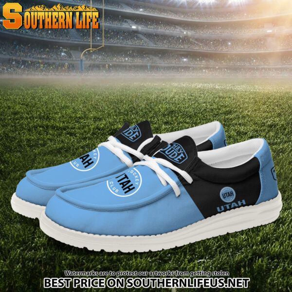 Tubopro Utah Hockey Club Personalized Hey Dude Shoes For Men And Women - Image 2