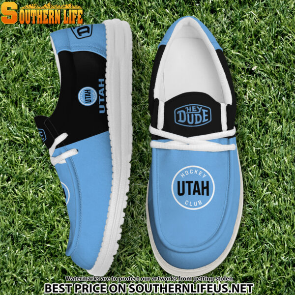 Tubopro Utah Hockey Club Personalized Hey Dude Shoes For Men And Women