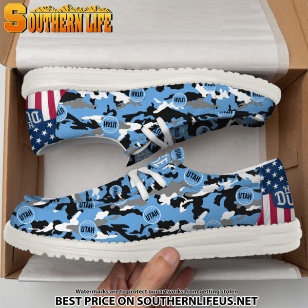 Tubopro Utah Hockey Club Personalized Hey Dude Shoes For Men And Women - Image 4