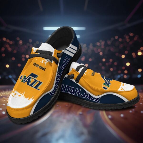 Tubopro Utah Jazzs Hey Dude Shoes For Men And Women - Image 2