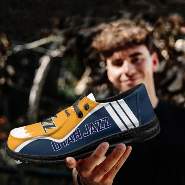 Tubopro Utah Jazzs Hey Dude Shoes For Men And Women - Image 4
