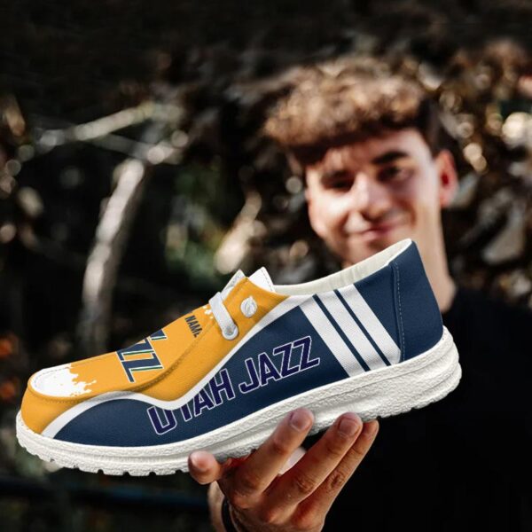 Tubopro Utah Jazzs Hey Dude Shoes For Men And Women - Image 3