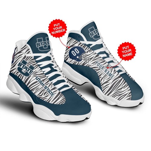 Tubopro Utah State Aggies AJ13 Sneakers Shoes For Men And Women