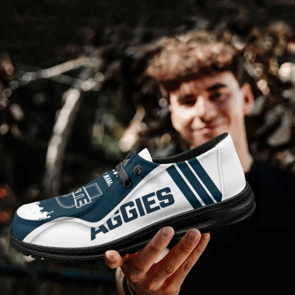 Tubopro Utah State Aggies Hey Dude Shoes For Men And Women - Image 4