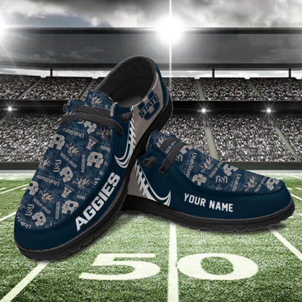 Tubopro Utah State Aggies Hey Dude Shoes For Men And Women - Image 2
