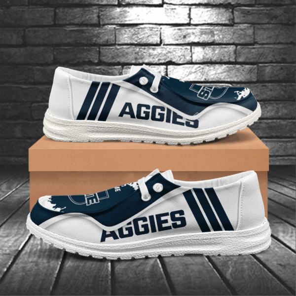 Tubopro Utah State Aggies Hey Dude Shoes For Men And Women - Image 5