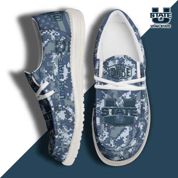 Tubopro Utah State Aggies Personalized Hey Dude Shoes For Men And Women