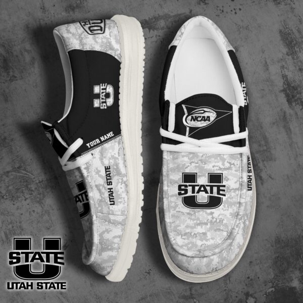 Tubopro Utah State Aggies Personalized Hey Dude Shoes For Men And Women