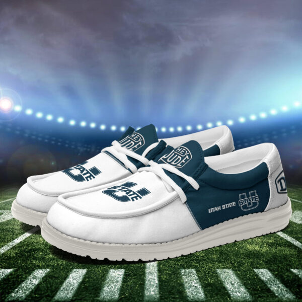 Tubopro Utah State Aggies Personalized Hey Dude Shoes For Men And Women - Image 4
