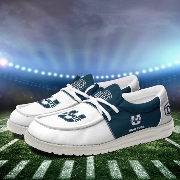 Tubopro Utah State Aggies Personalized Hey Dude Shoes For Men And Women - Image 4