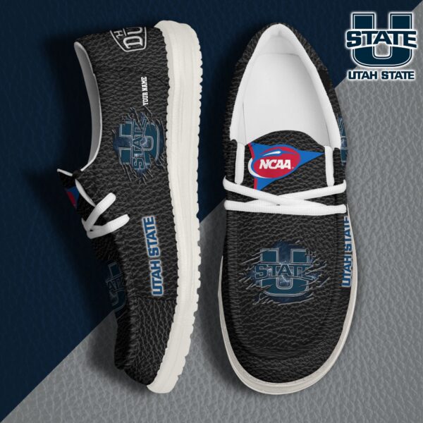 Tubopro Utah State Aggies Personalized Hey Dude Shoes For Men And Women