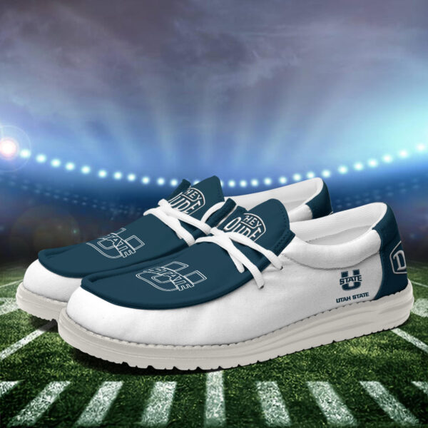 Tubopro Utah State Aggies Personalized Hey Dude Shoes For Men And Women - Image 3