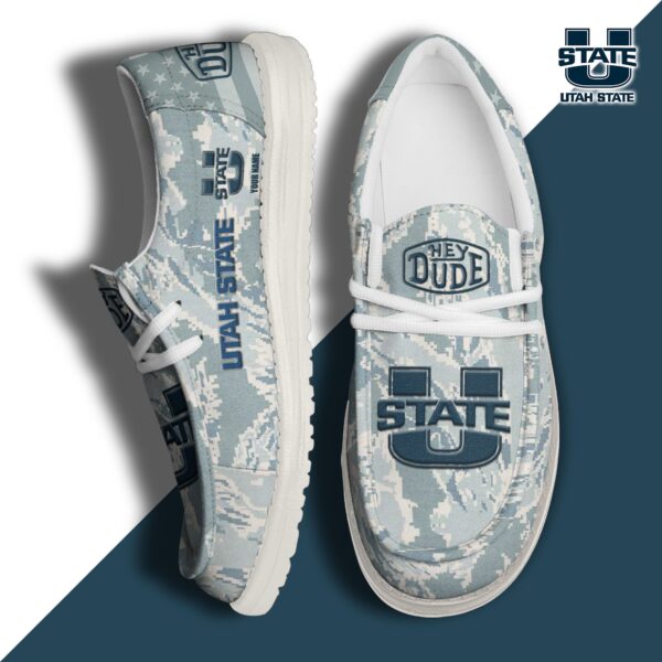 Tubopro Utah State Aggies Personalized Hey Dude Shoes For Men And Women