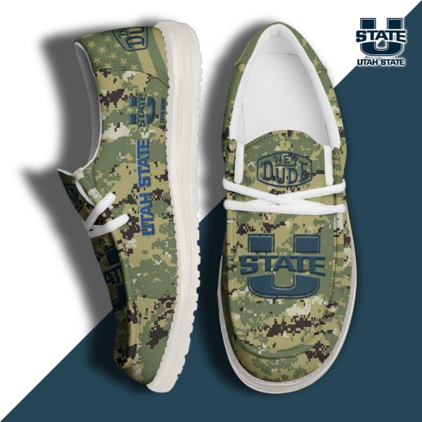 Tubopro Utah State Aggies Personalized Hey Dude Shoes For Men And Women