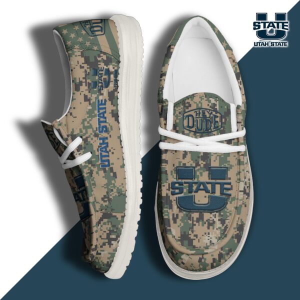 Tubopro Utah State Aggies Personalized Hey Dude Shoes For Men And Women