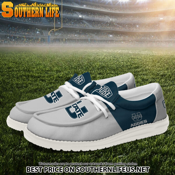 Tubopro Utah State Aggies Personalized Hey Dude Shoes For Men And Women - Image 2