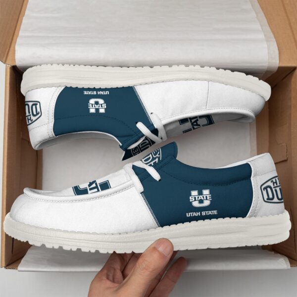 Tubopro Utah State Aggies Personalized Hey Dude Shoes For Men And Women - Image 3