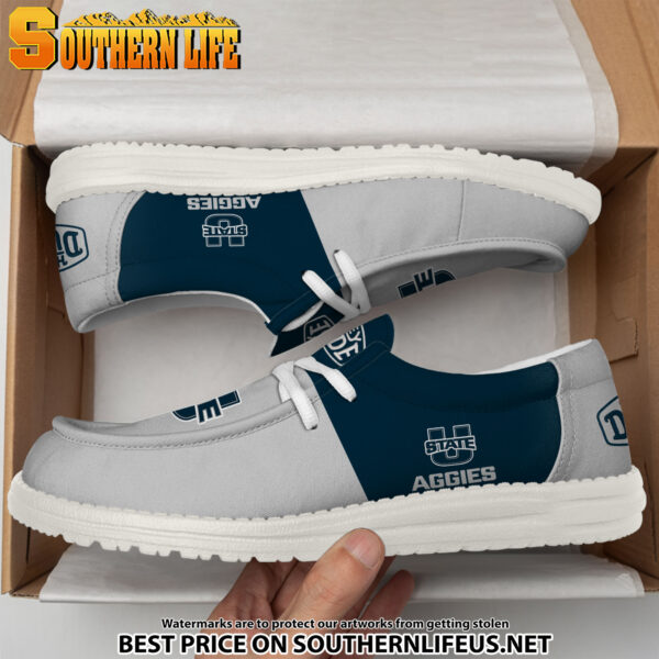 Tubopro Utah State Aggies Personalized Hey Dude Shoes For Men And Women - Image 3