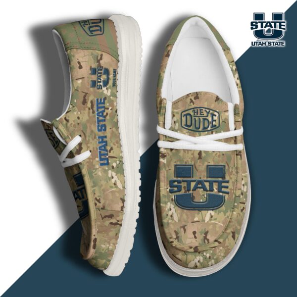 Tubopro Utah State Aggies Personalized Hey Dude Shoes For Men And Women