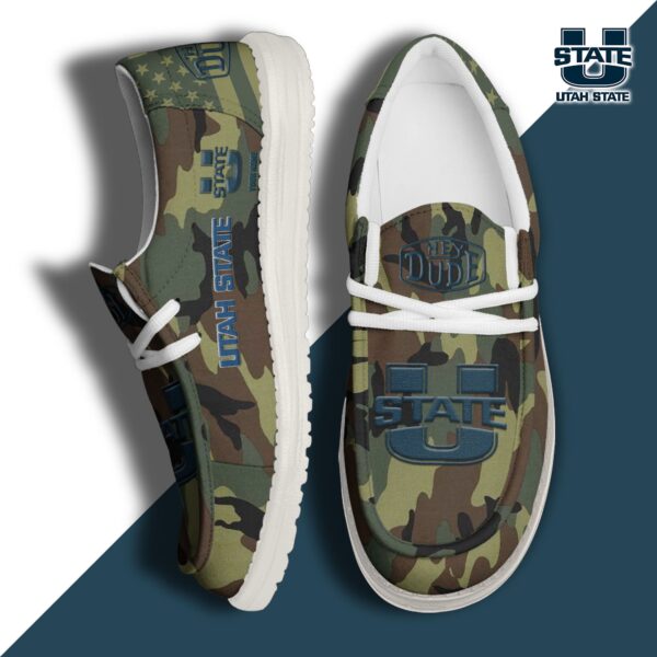 Tubopro Utah State Aggies Personalized Hey Dude Shoes For Men And Women