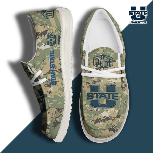 Tubopro Utah State Aggies Personalized Hey Dude Shoes For Men And Women