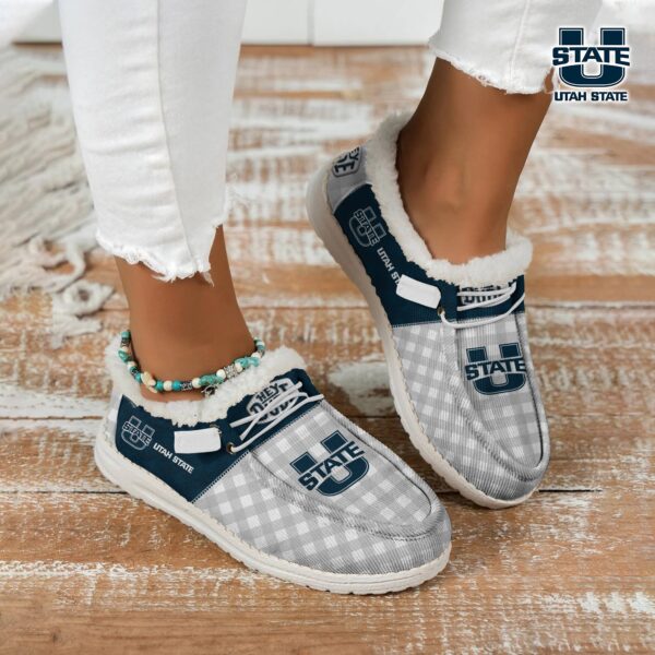 Tubopro Utah State Aggies Personalized Hey Dude Shoes For Men And Women