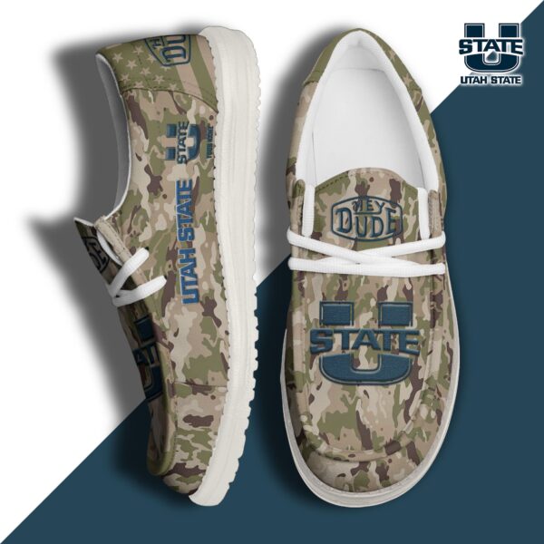 Tubopro Utah State Aggies Personalized Hey Dude Shoes For Men And Women