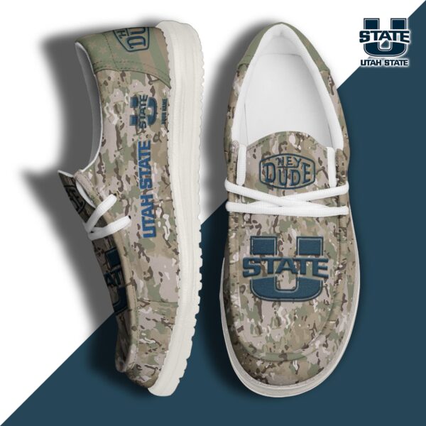 Tubopro Utah State Aggies Personalized Hey Dude Shoes For Men And Women