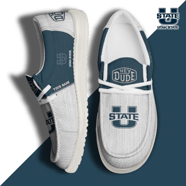 Tubopro Utah State Aggies Personalized Hey Dude Shoes For Men And Women