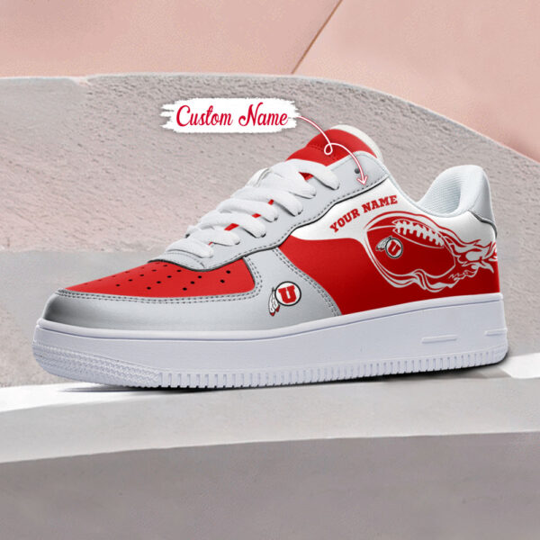 Tubopro Utah Utes NCAA Air Low-Top Sneakers Shoes For Men And Women - Image 3