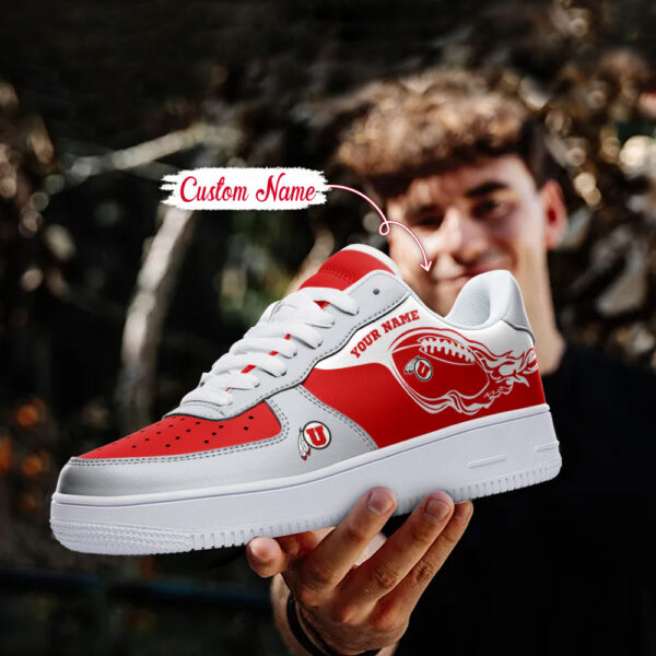 Tubopro Utah Utes NCAA Air Low-Top Sneakers Shoes For Men And Women
