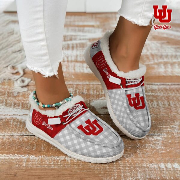 Tubopro Utah Utes Personalized Hey Dude Shoes For Men And Women