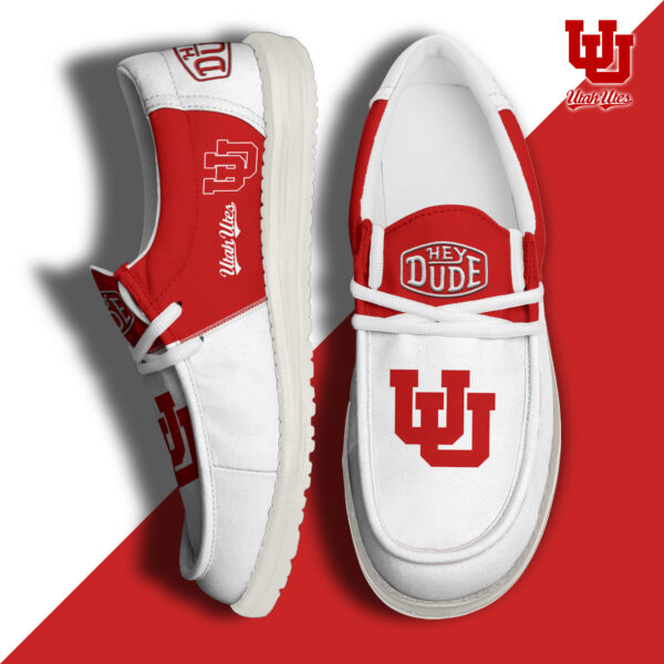 Tubopro Utah Utes Personalized Hey Dude Shoes For Men And Women