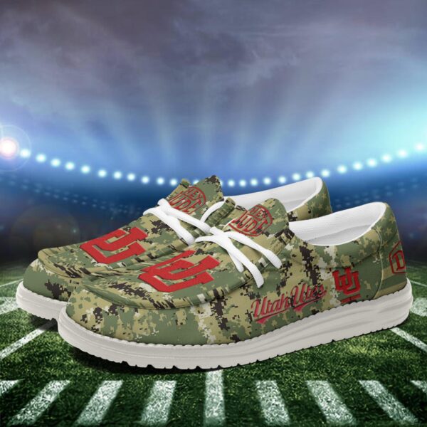 Tubopro Utah Utes Personalized Hey Dude Shoes For Men And Women - Image 3